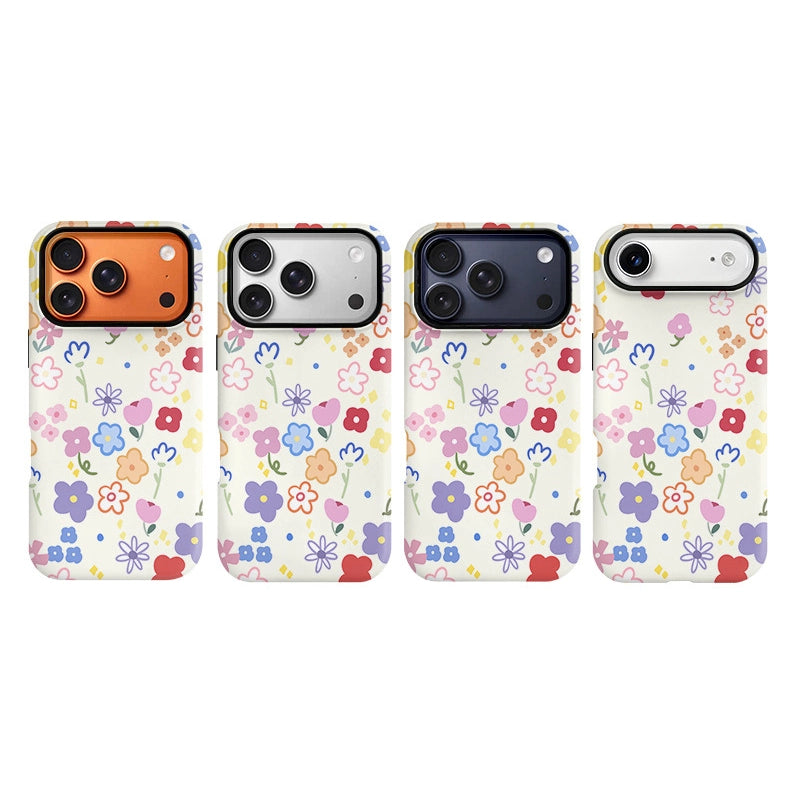 Joyful Floral Garden MagSafe iPhone Case