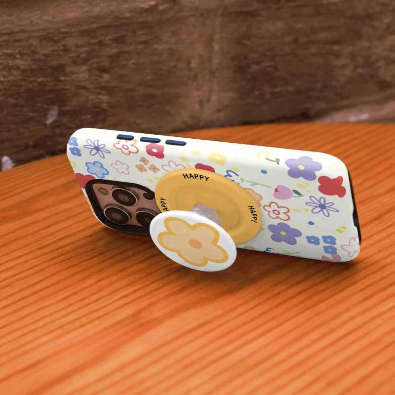 Joyful Floral Garden MagSafe iPhone Case