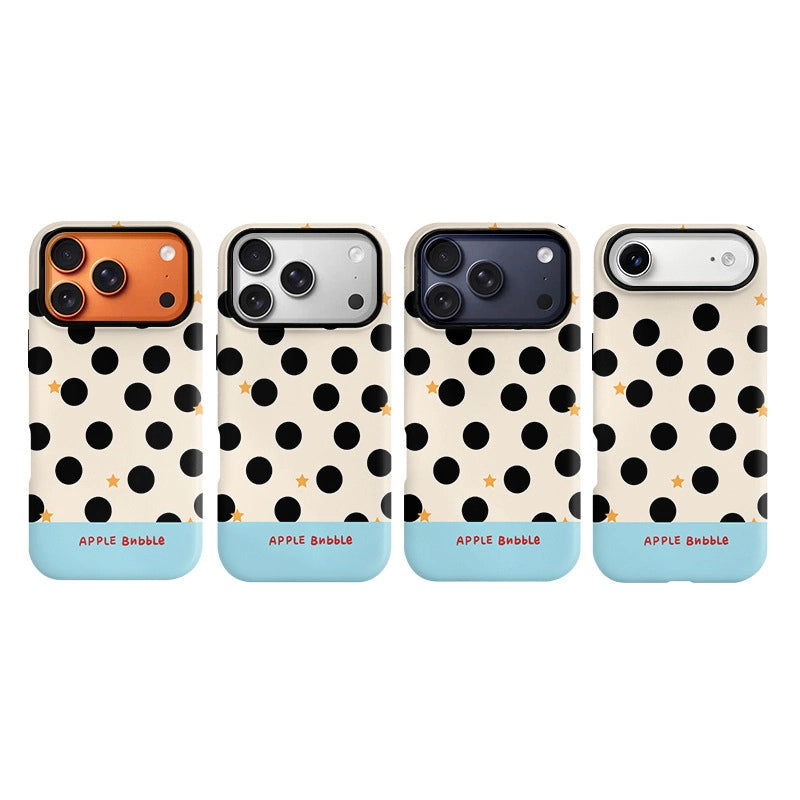 Polka Dot Apple Bubble MagSafe iPhone Case