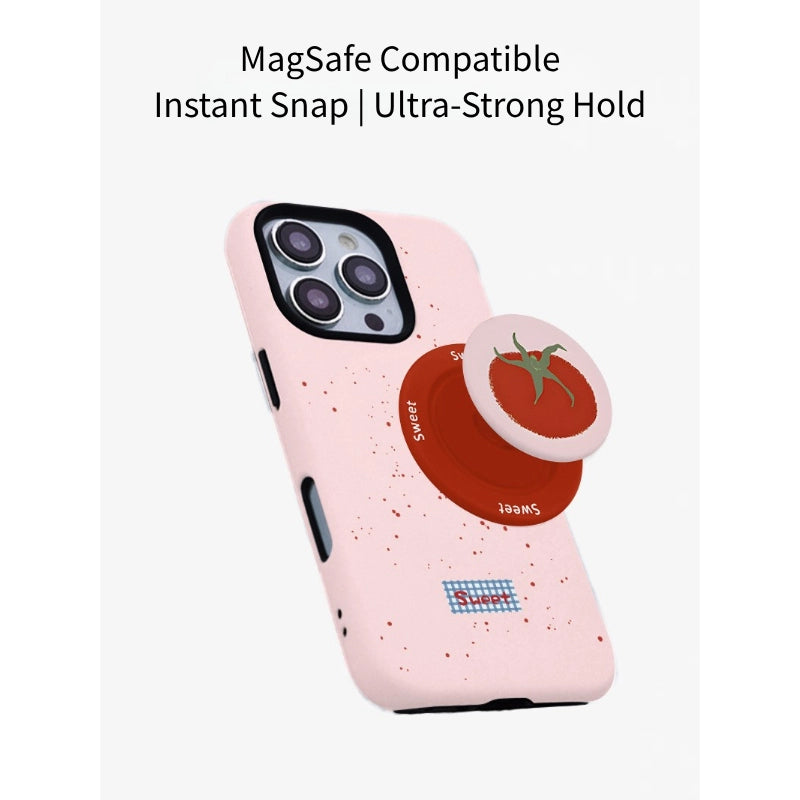 Sweet Tomato Illustration MagSafe iPhone Case