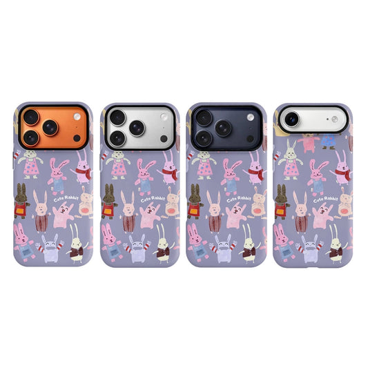 Whimsical Garden Rabbit MagSafe iPhone Case